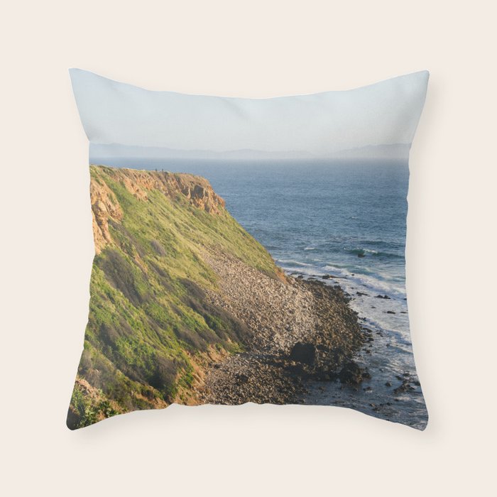 Point Vicente - California Coast Throw Pillow Gallery Image 6