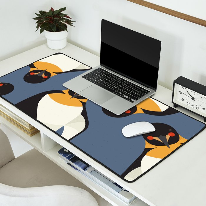 Emperor Penguin, Animal Portrait Desk Mat Gallery Image 2