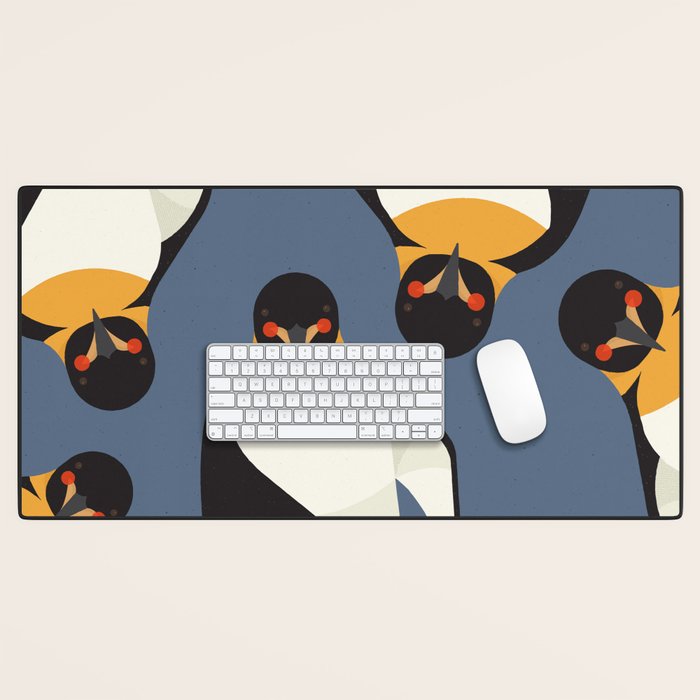 Emperor Penguin, Animal Portrait Desk Mat Gallery Image 1