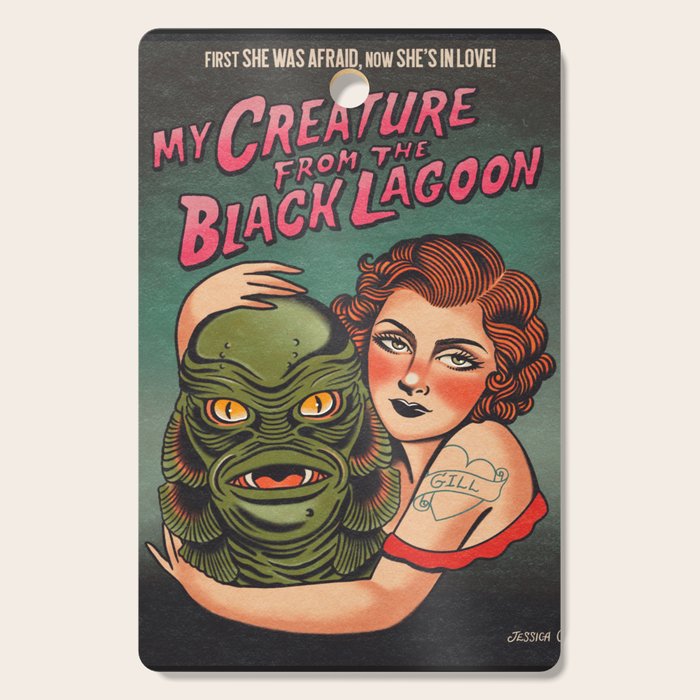 My Creature from the Black Lagoon Cutting Board Gallery Image 1