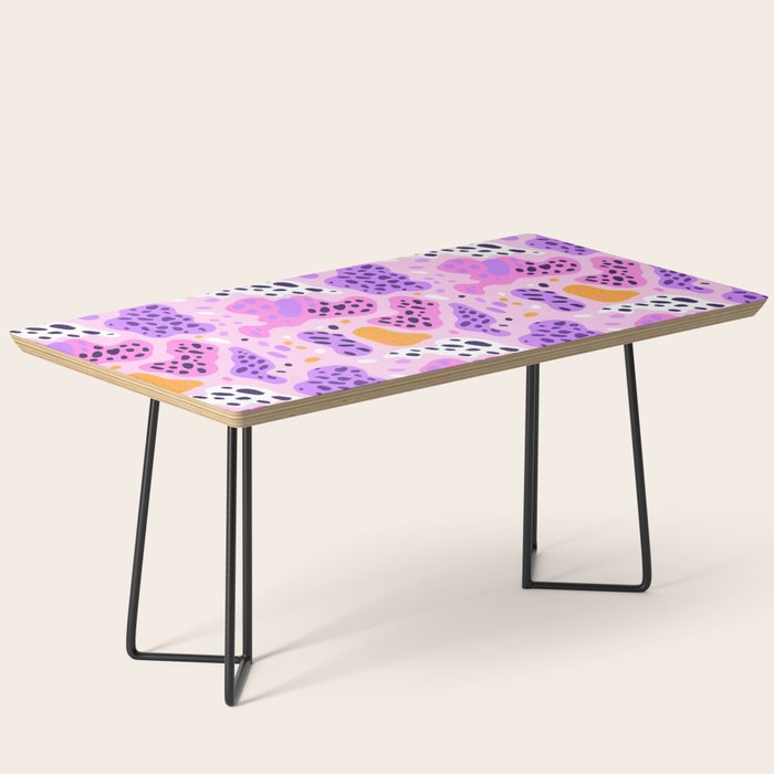 Abstract colorful animal print art pattern Coffee Table Gallery Image 1