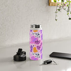 Abstract colorful animal print art pattern Water Bottle Gallery Image 4