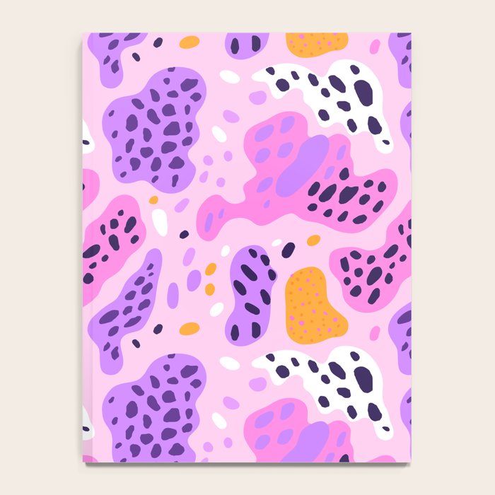 Abstract colorful animal print art pattern Notebook Gallery Image 4