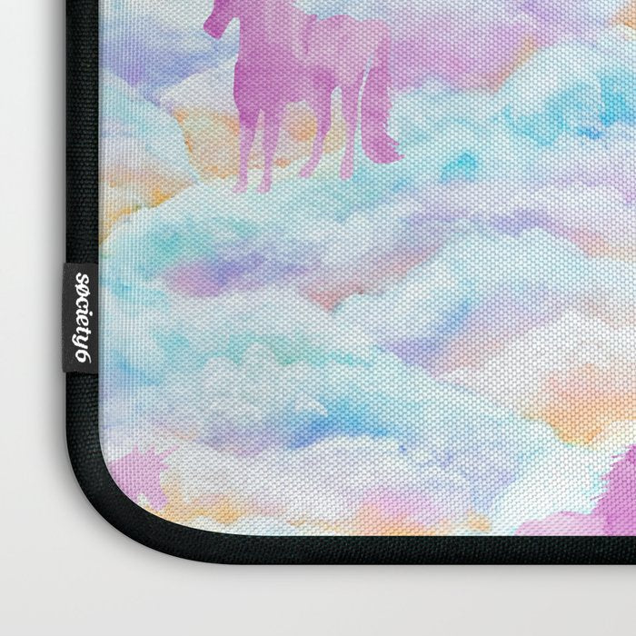 Unicorns Hiding in Clouds Laptop Sleeve Gallery Image 3
