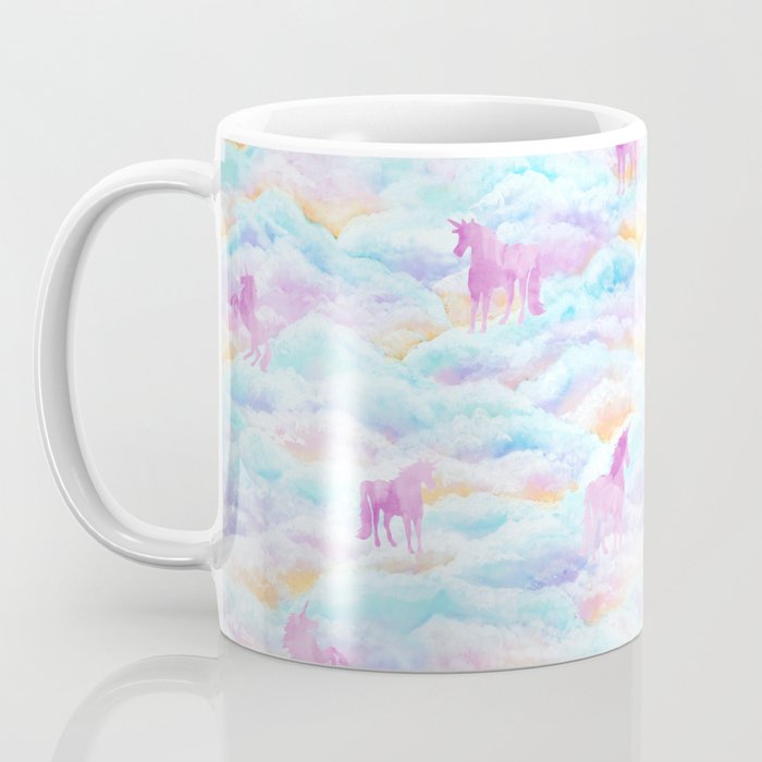 Unicorns Hiding in Clouds Coffee Mug Gallery Image 3