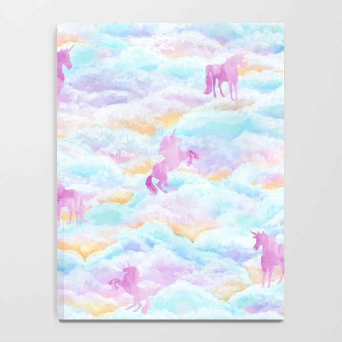 Unicorns Hiding in Clouds Notebook Gallery Image 4