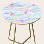 Unicorns Hiding in Clouds Side Table Gallery Image 2