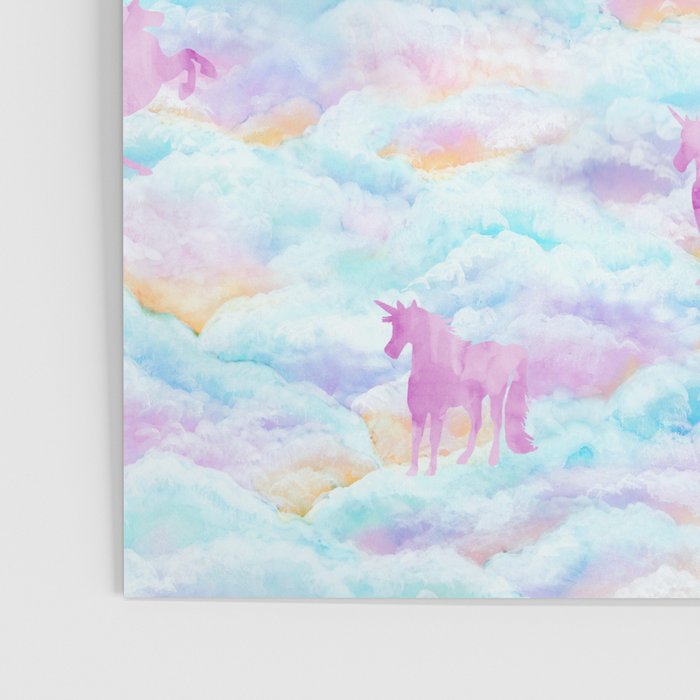 Unicorns Hiding in Clouds Poster Gallery Image 3