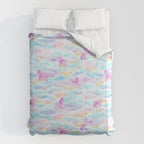 Unicorns Hiding in Clouds Comforter Gallery Image 6