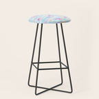 Unicorns Hiding in Clouds Stool Gallery Image 1