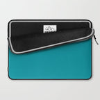 Teal Color Laptop Sleeve Gallery Image 2