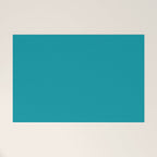 Teal Color Welcome Mat Gallery Image 1