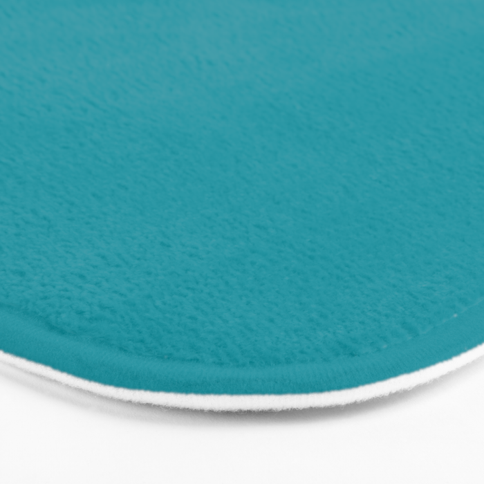 Teal Color Bath Mat Gallery Image 3