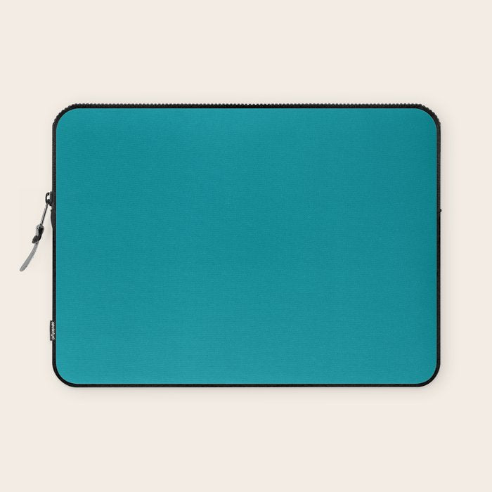 Teal Color Laptop Sleeve Gallery Image 1