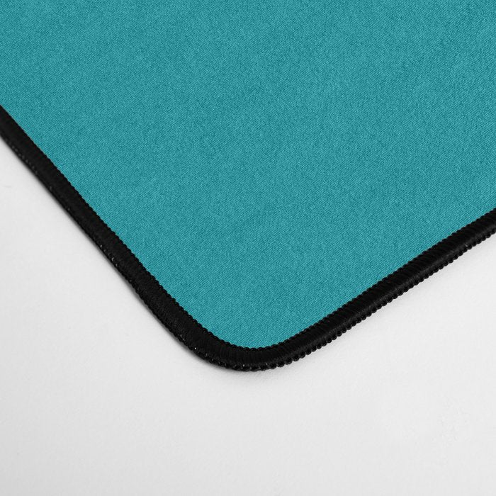 Teal Color Desk Mat Gallery Image 4