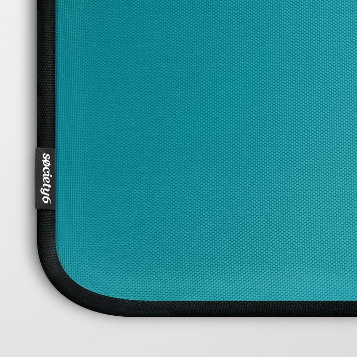 Teal Color Laptop Sleeve Gallery Image 3