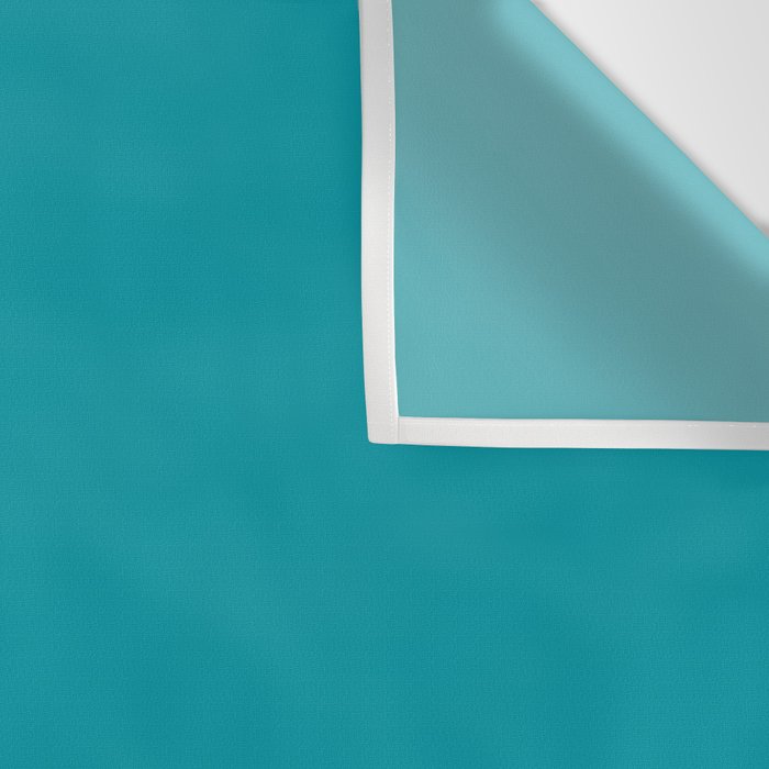 Teal Color Wall Tapestry Gallery Image 3