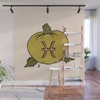 Pisces Pumpkin Wall Mural Gallery Image 1
