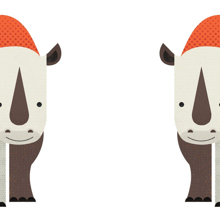 Whimsy Rhinoceros Coffee Mug Gallery Image 2