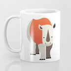 Whimsy Rhinoceros Coffee Mug Gallery Image 3