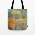 Paul Klee Ad Parnassum Tote Bag Gallery Image 1