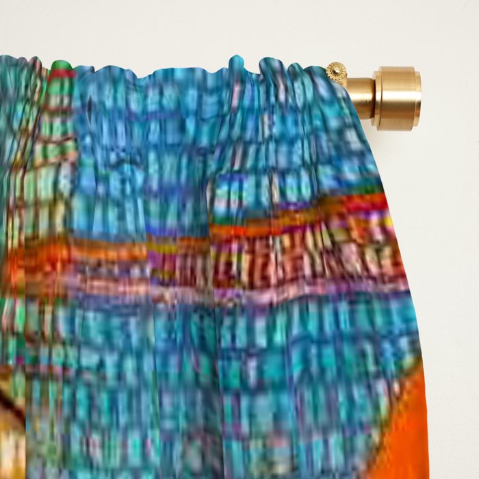 Paul Klee Ad Parnassum Window Curtain Gallery Image 2