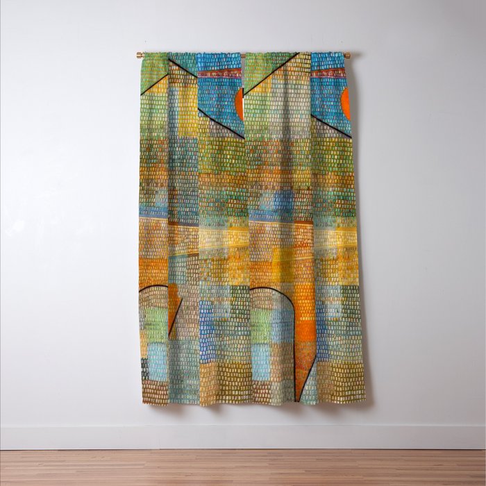 Paul Klee Ad Parnassum Window Curtain Gallery Image 3