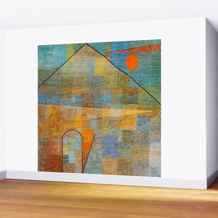 Paul Klee Ad Parnassum Wall Mural Gallery Image 2