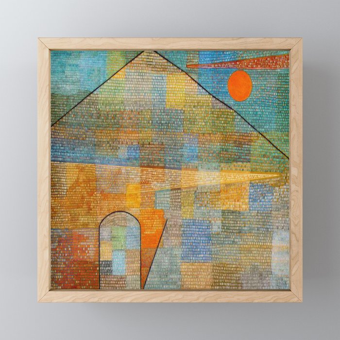 Paul Klee Ad Parnassum Mini Art Print Gallery Image 1