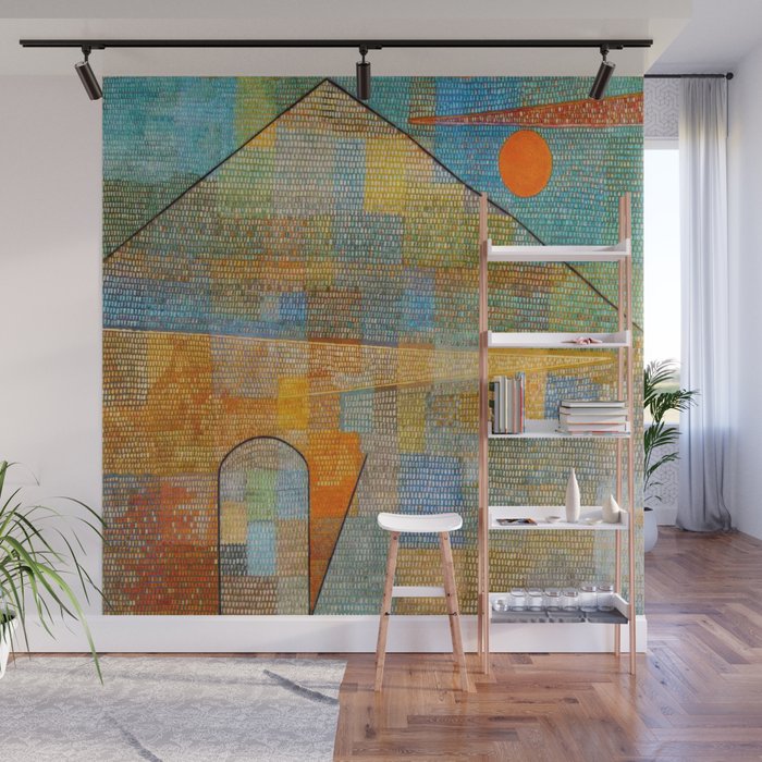 Paul Klee Ad Parnassum Wall Mural Gallery Image 1
