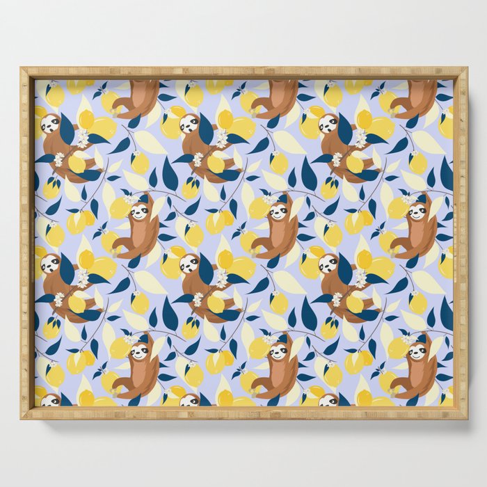 Sloth & Lemons Hangout Serving Tray Gallery Image 1