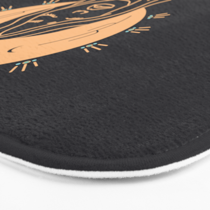 Desert Angel in Peach & Grey Bath Mat Gallery Image 3