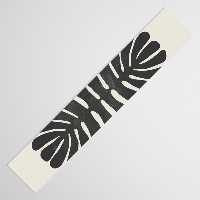 Sea Leaf: Noir Table Runner Gallery Image 3