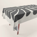 Sea Leaf: Noir Tablecloth Gallery Image 1