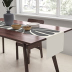Sea Leaf: Noir Table Runner Gallery Image 2