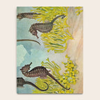 Hippocampus - Hashime Murayama - 1920 Seahorse Illustration Marine Life Notebook Gallery Image 4