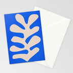 Chathams Blue: Wild Leaf | Matisse Foliage Paper Cutouts 02 Stationery Card Gallery Image 2