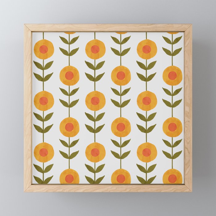 Fresh Yellow Spring Flowers Mini Art Print Gallery Image 1
