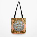You Shine Like A Disco Ball Tote Bag Gallery Image 2