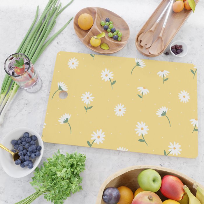 Little Daises Cutting Board Gallery Image 2