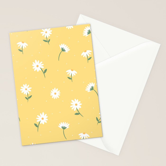 Little Daises Stationery Card Gallery Image 2