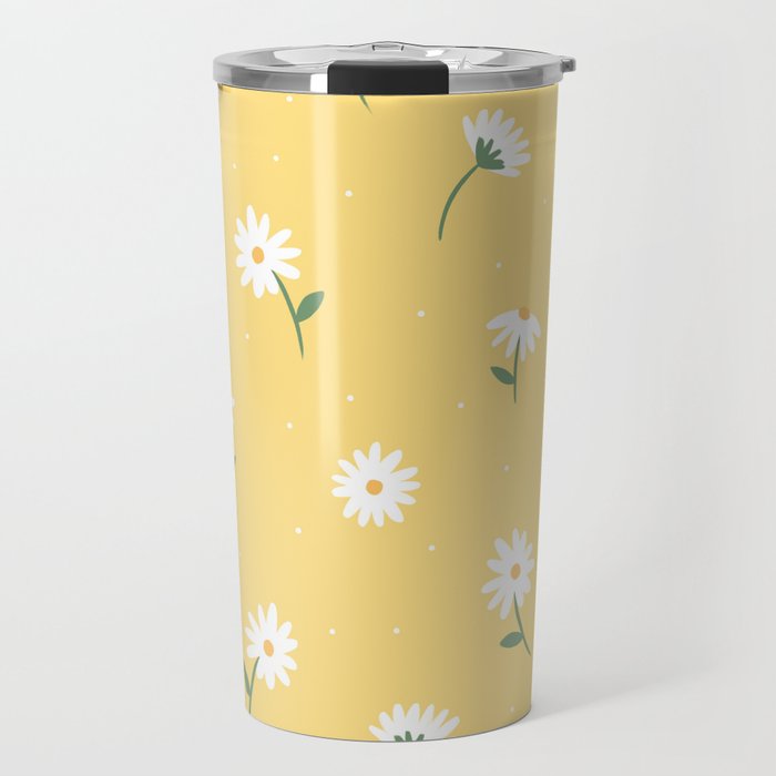 Little Daises Travel Mug Gallery Image 1