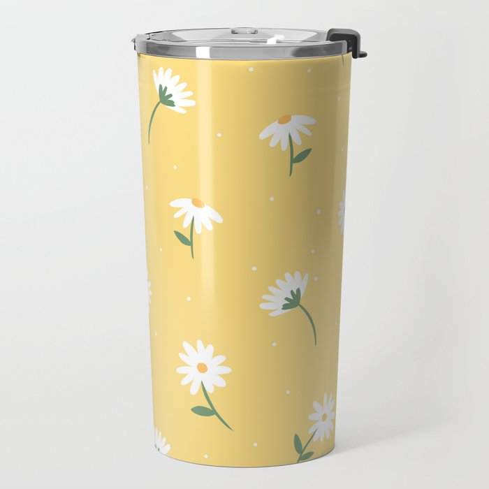 Little Daises Travel Mug Gallery Image 2