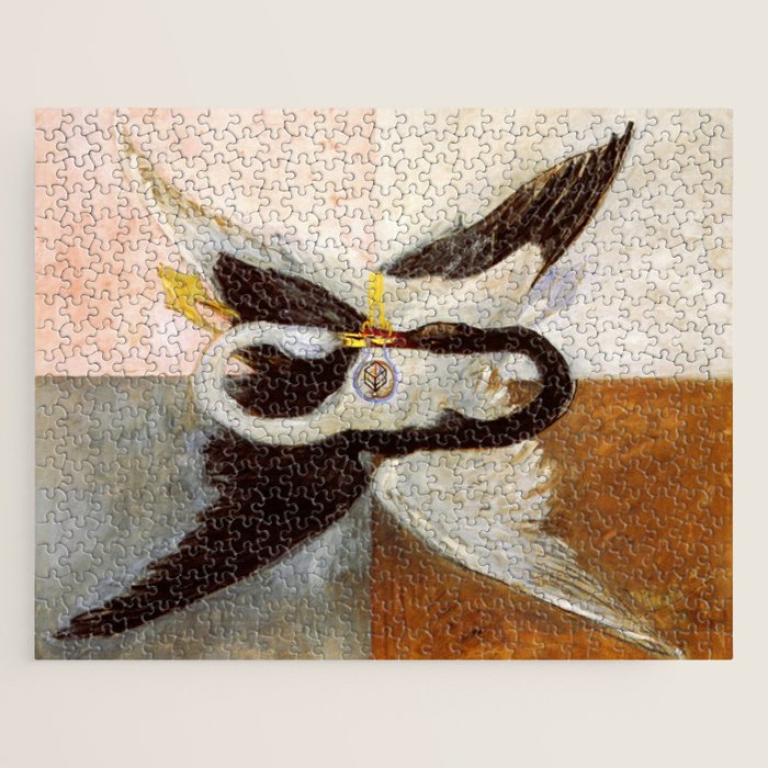 Hilma af klint The Swan,No,3 Jigsaw Puzzle Gallery Image 1