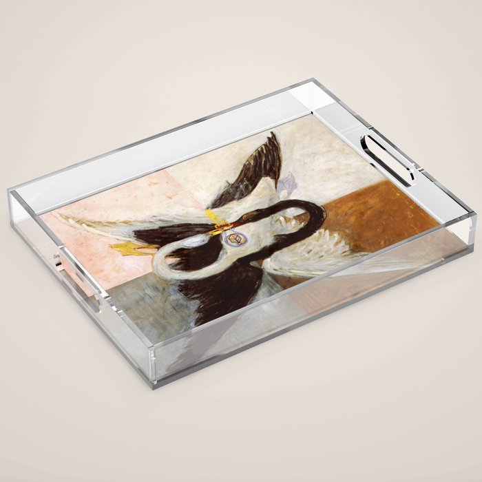 Hilma af klint The Swan,No,3 Acrylic Tray Gallery Image 1