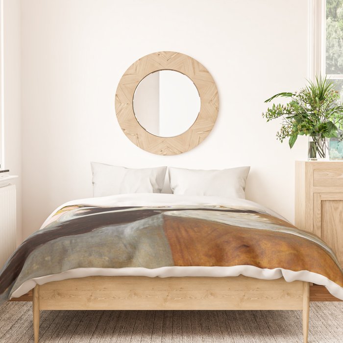 Hilma af klint The Swan,No,3 Duvet Cover Gallery Image 3