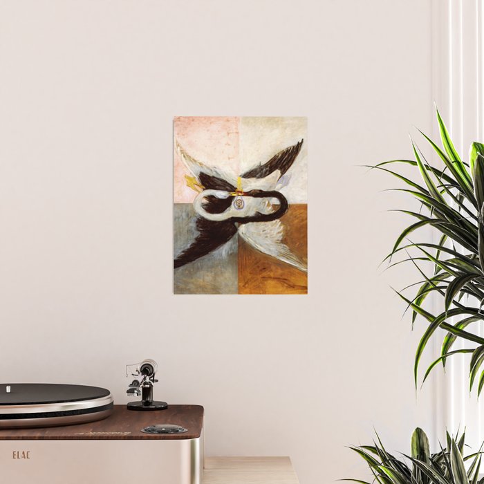 Hilma af klint The Swan,No,3 Poster Gallery Image 2