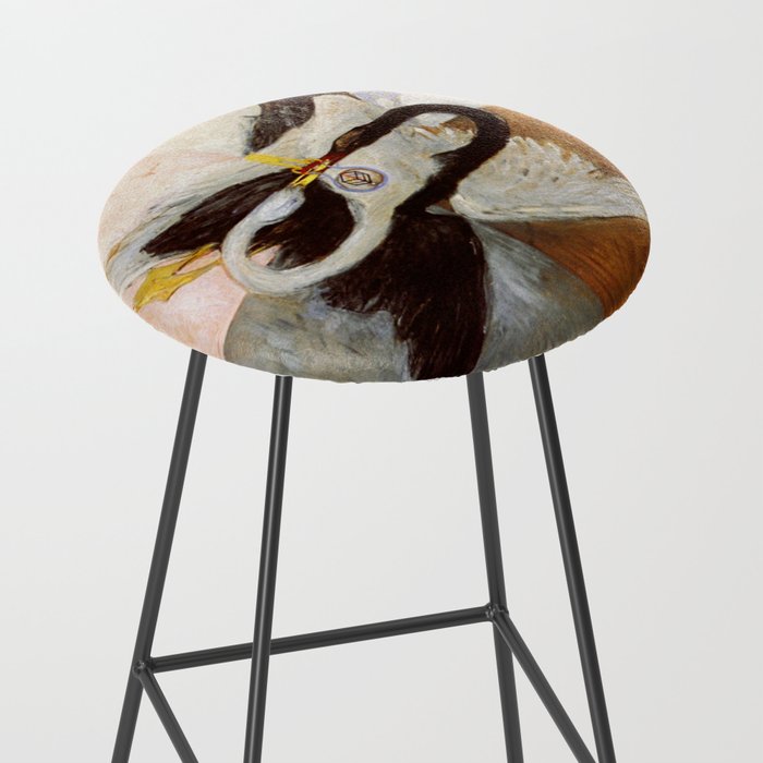 Hilma af klint The Swan,No,3 Stool Gallery Image 2