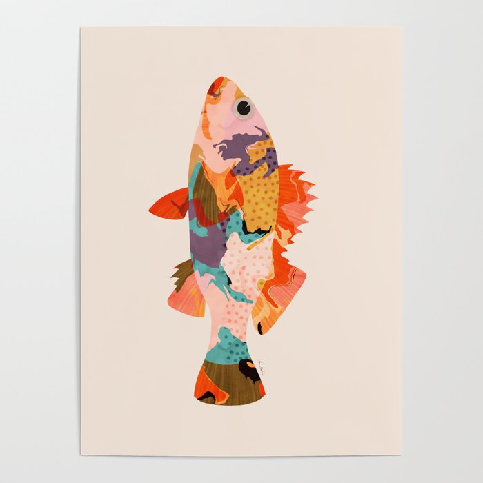 Tropical fish Poster Gallery Image 1