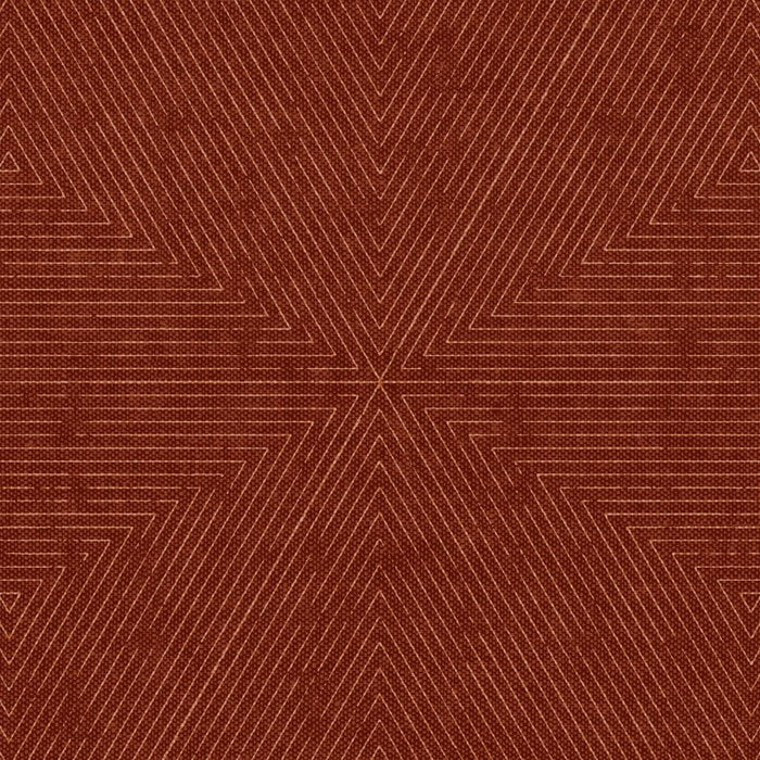 boho triangle stripes - rust Coffee Mug Gallery Image 2